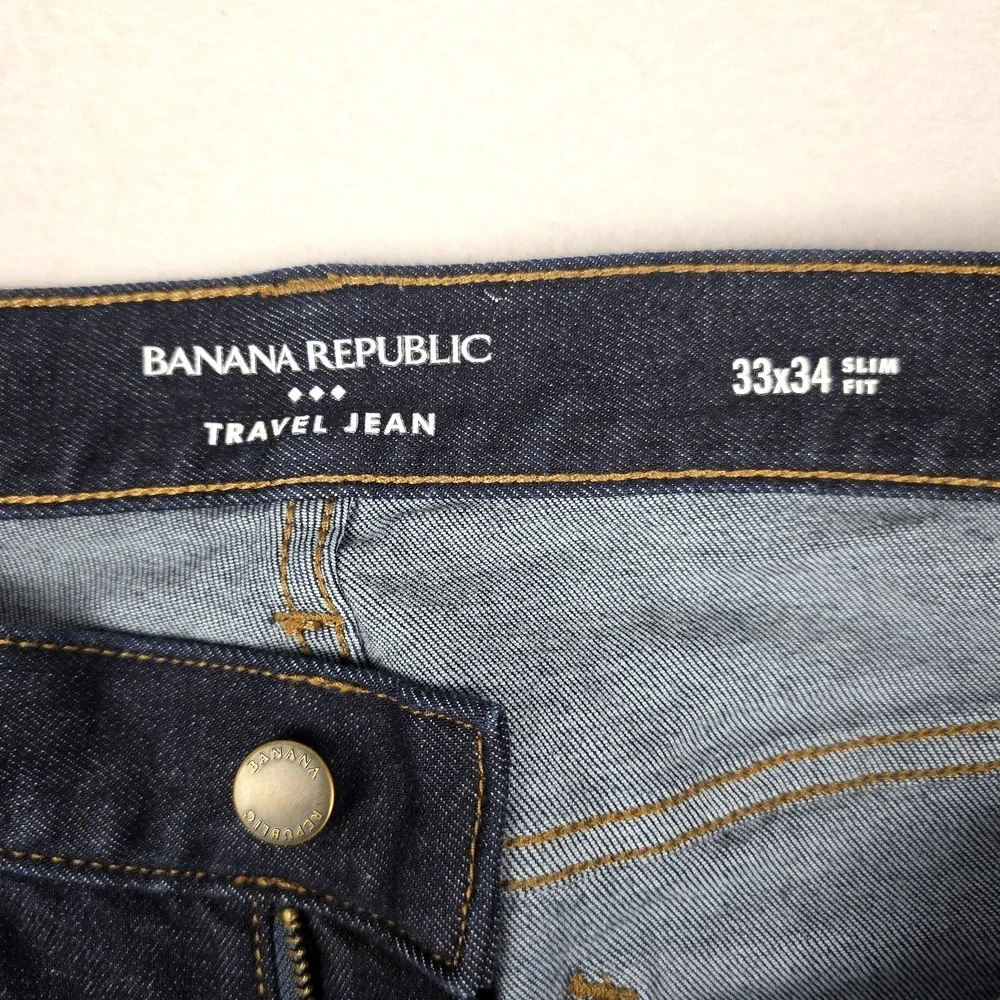 Banana Republic Mens Travel Jeans‎ 33x34 (32